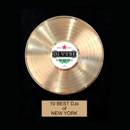 DJ Vybe: Awarded Top 10 DJs of New York by Thumbtack