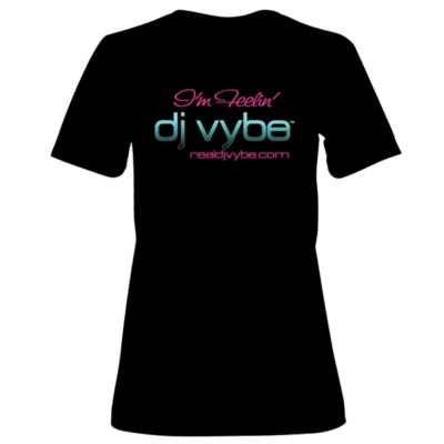 Women's Premium DJ Vybe T-Shirt (Black or White)